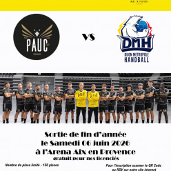 Sortie de fin d'année saison 2025-2026
