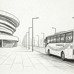 Bus pour l'Arena